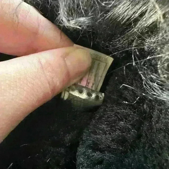 UGG Mongolian Short Boots Black 6 Super Fun Soft 37 - Picture 10 of 16